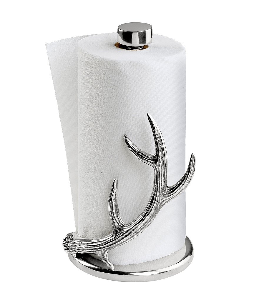 Arthur Court Antler Paper Towel Holder