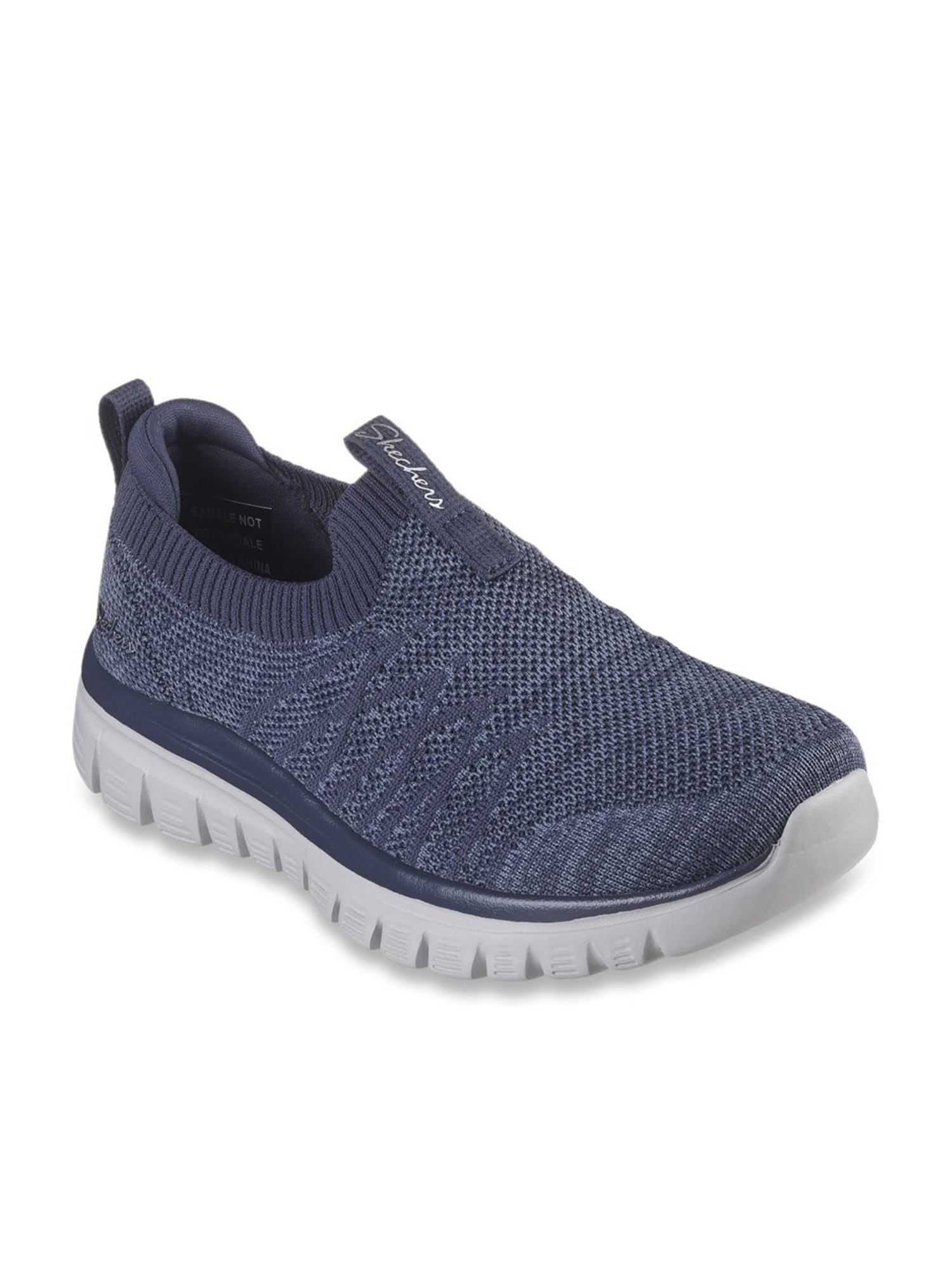 Skechers Women's GRACEFUL - GOOD VIBE Navy Sneakers