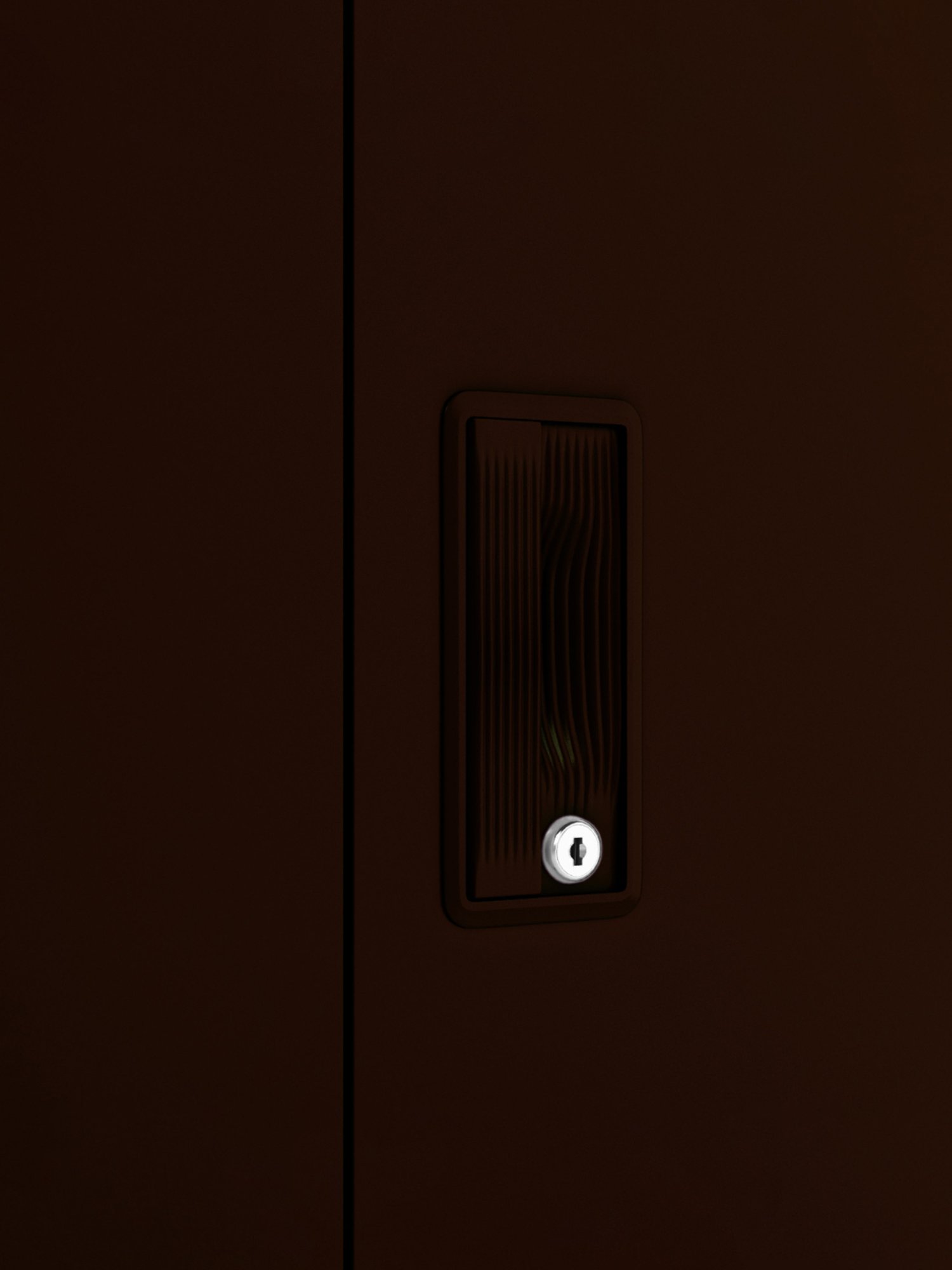 Godrej Interio Slimline 2-Door Steel Almirah, Russet (1-Year Warranty)