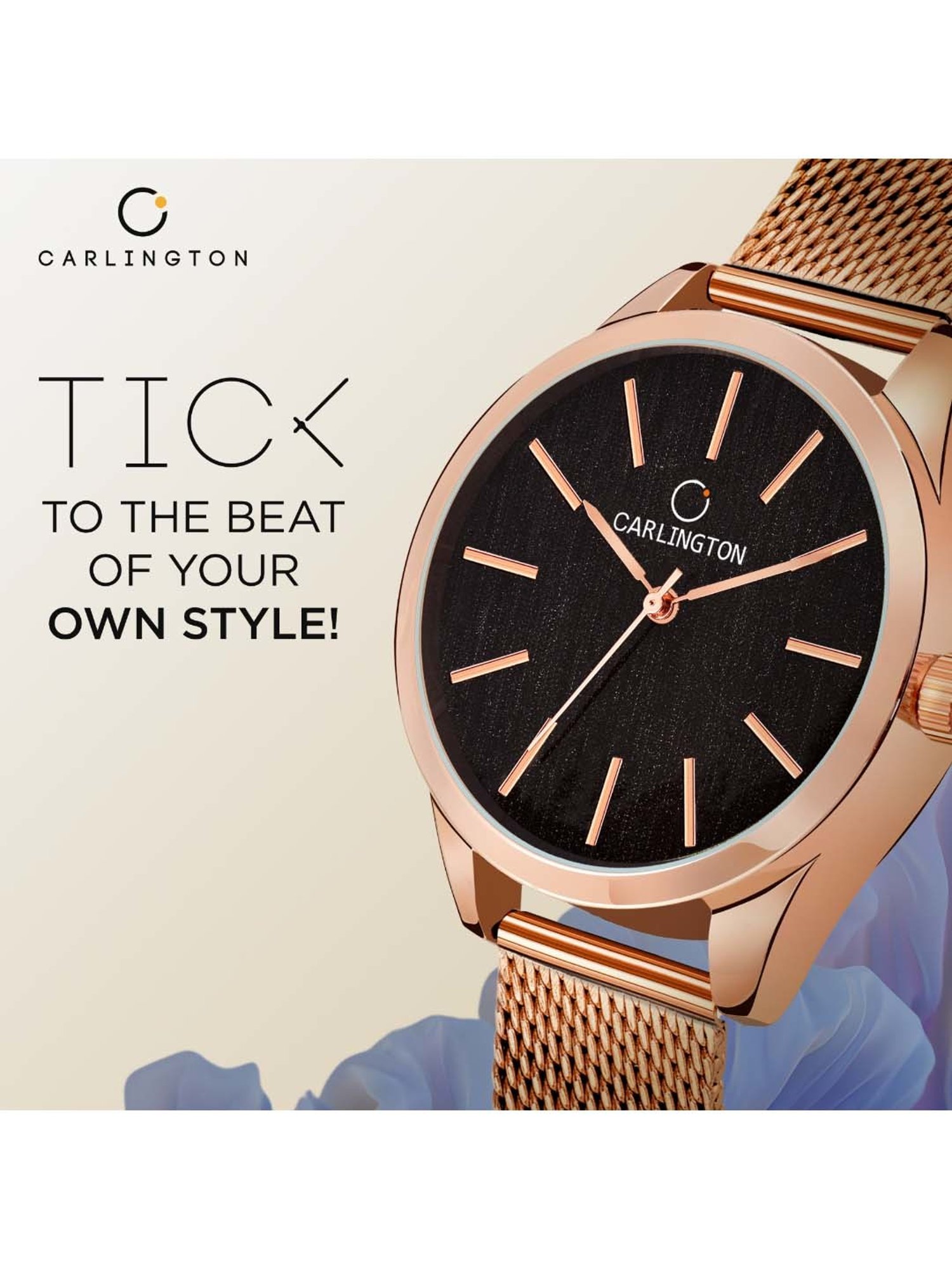 CARLINGTON CT 2001 Analog Watch for Women