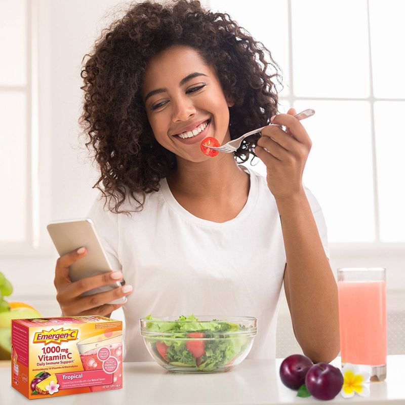 Emergen-C Dietary Supplement Drink Mix - Tropical - 30ct