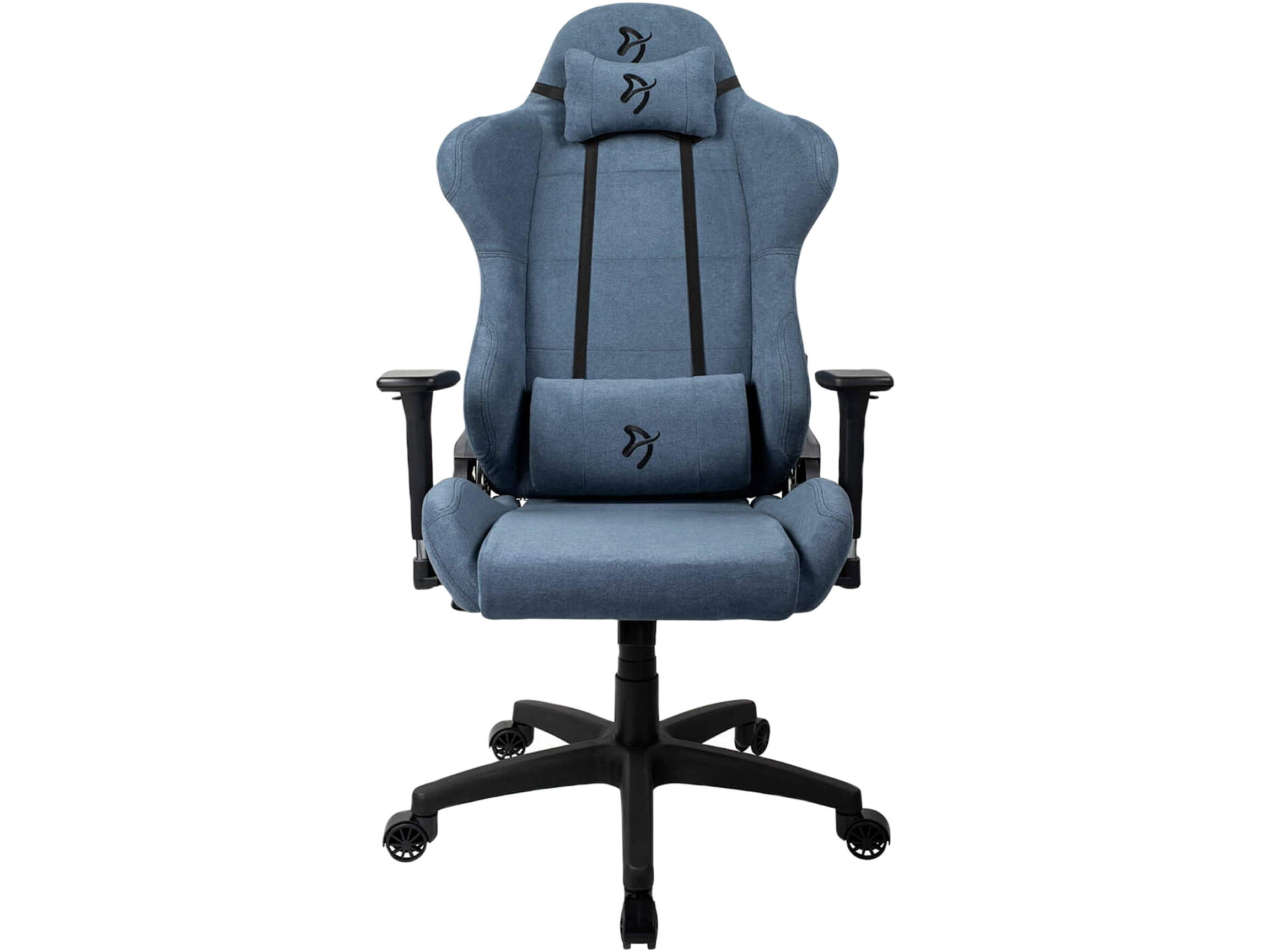 Arozzi Furniture TORRETTA-SFB-BL Torretta Soft Fabric Gaming Chair - Blue