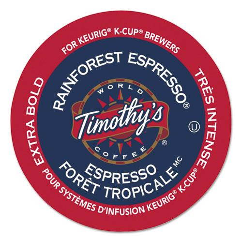 Rainforest Espresso Coffee K-Cups, 24/Box GMT1120