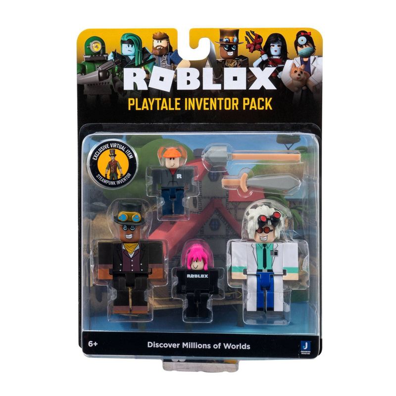 Roblox Celebrity Collection - Playtale Inventor Game Pack (Includes Exclusive Virtual Item)