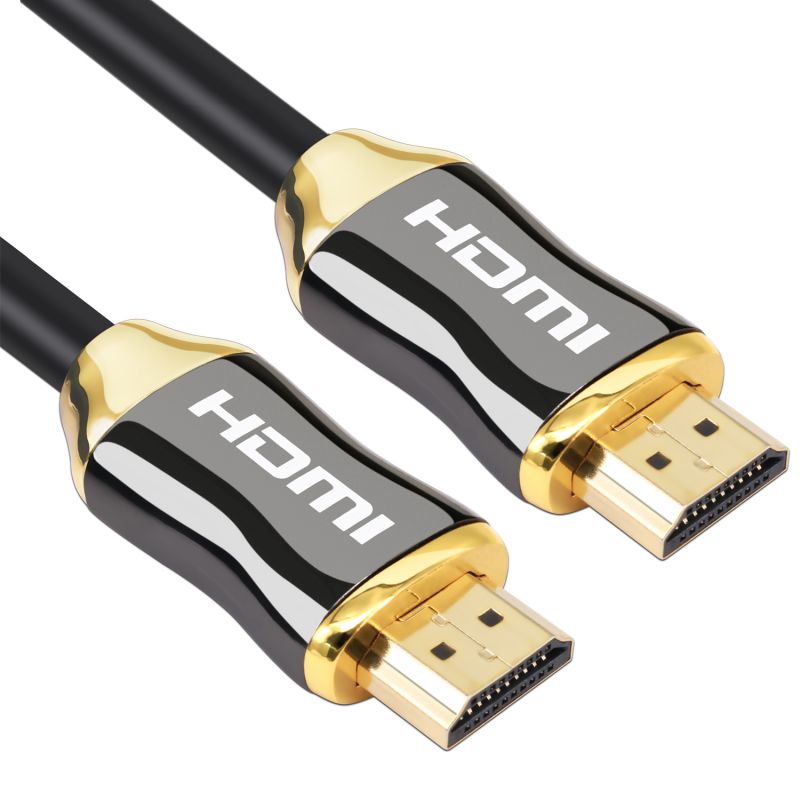 Ultra High Speed hdmi cable 25ft 4k HDMI cables support Ethernet ,3D,4K,18gbps and Audio Return (ARC)CL3 function and with 24k golden plated connector - Full Hd [Latest Version]