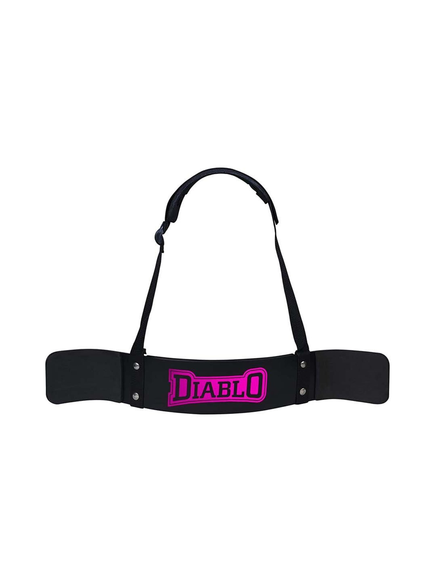 Diablo Carbon Black & Pink Arm Blaster Padded Straps