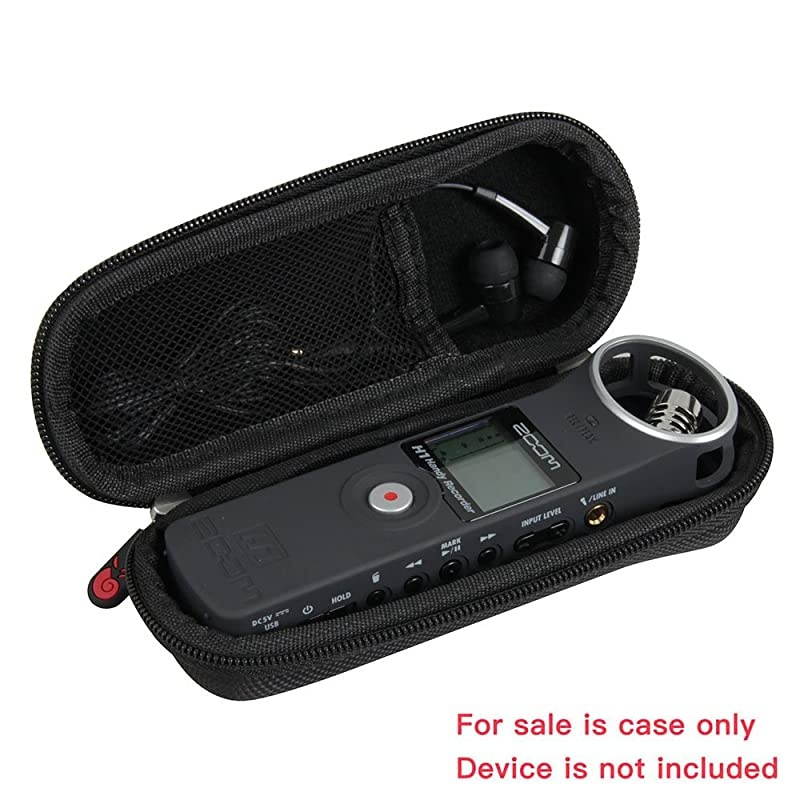 Hard EVA Travel Case fits Zoom H1n Handy Recorder Digital Recorder