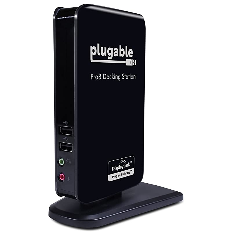 Pro8 Charging USB Docking Station for Select Windows Tablets Simultaneously Charges Adds Extended Display Output 35mm Audio inOut 10100 Ethernet and 4 20 USB Ports