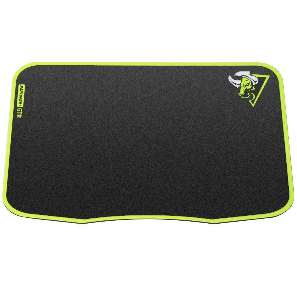 Rantopad GTR Plastic Gaming Mousepad - Anti-slip, Smooth & Durable Frosted Matte Carbon Resin Surface, Pro Gaming Essential, Made for Optical Mice, Large Size 13.8x9.5x0.09 in - Yellow