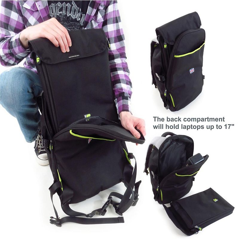 Fusion Urban Large Backpack FUSE-ON Bag Black