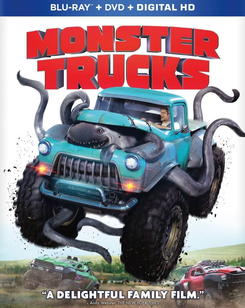 Monster Trucks Blu-Ray Combo Pack Blu-Ray/DVD/Digital HD