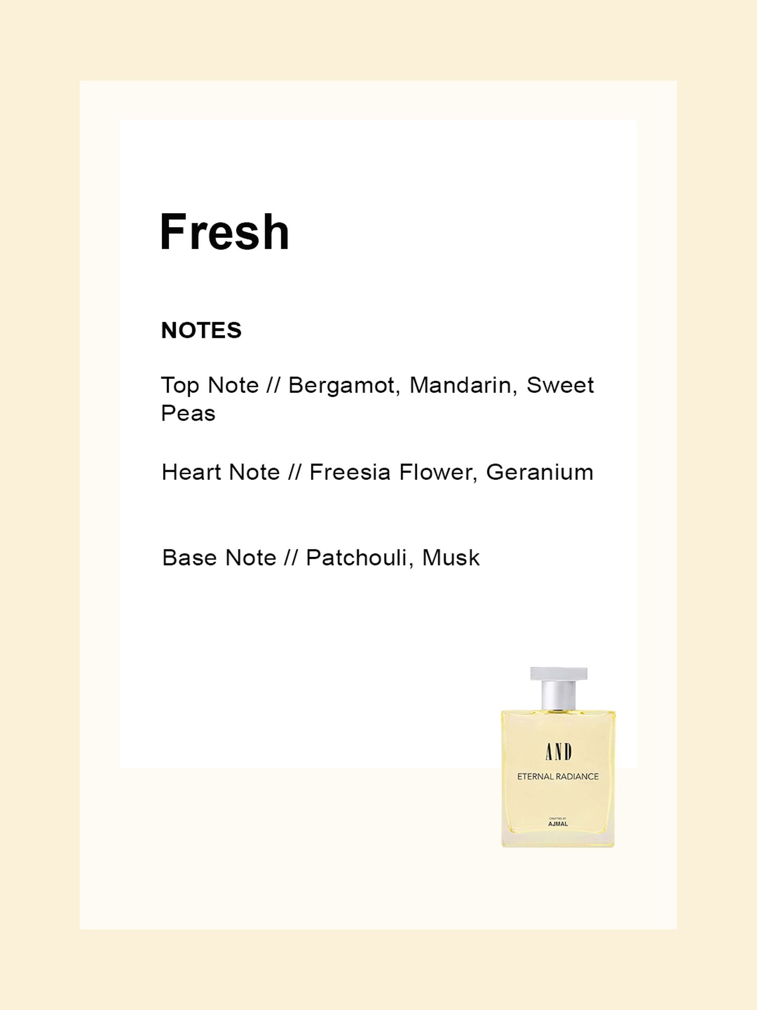 Ajmal Eternal Radiance Eau de Parfum for Women - 50 ml