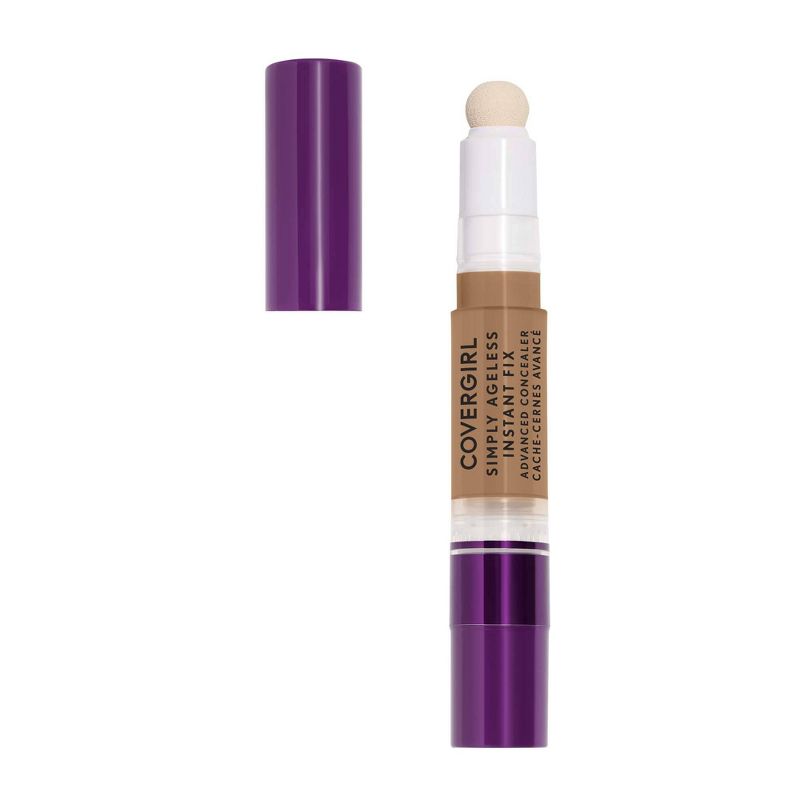 COVERGIRL Simply Ageless Instant Fix Advanced Concealer 380 Caramel - 0.12oz