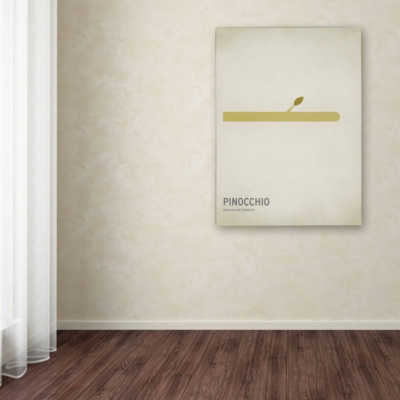 16" x 24" Pinocchio by Christian Jackson - Trademark Fine Art