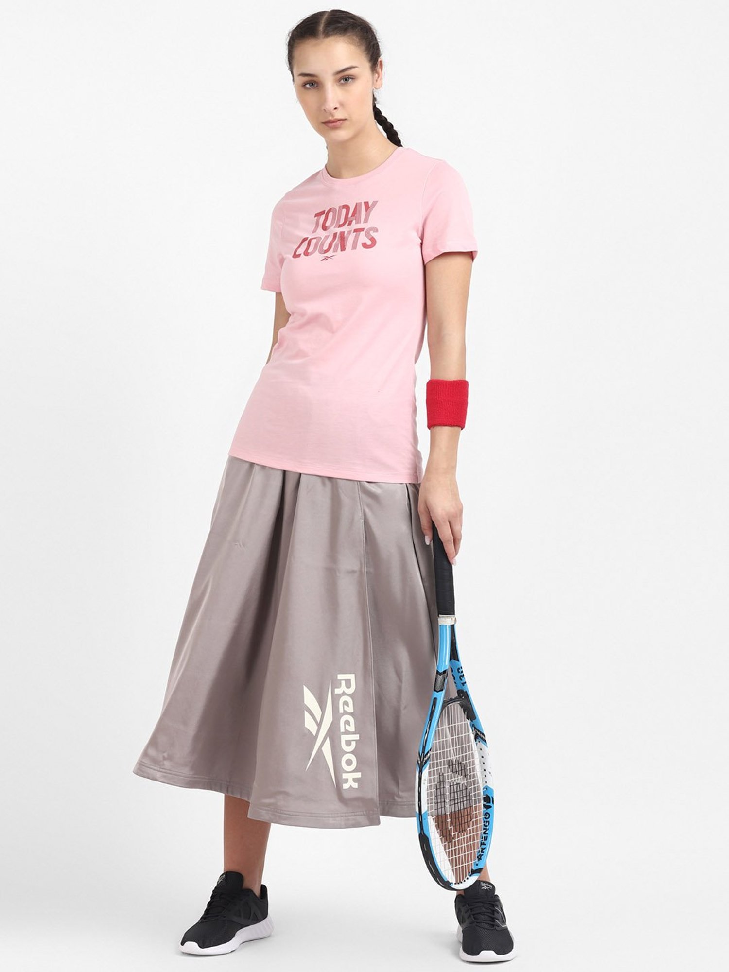 Reebok Clapnk Workout W Graphic Print Tee