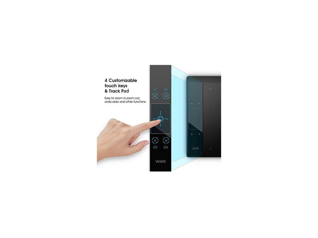 A30 Graphics Drawing Tablet with 8192 Levels BatteryFree Pen 10 x 6 Active Area