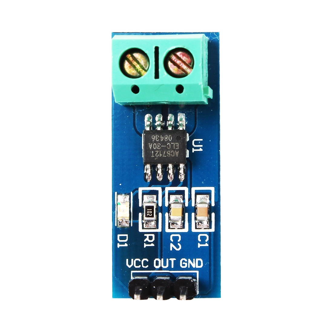 10Pcs 5V 30A ACS712 Range Current Sensor Module Board For Arduino