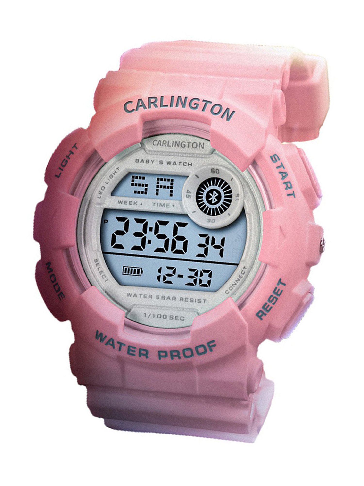 Carlington Junior 9121 Pink Unisex Digital Watch