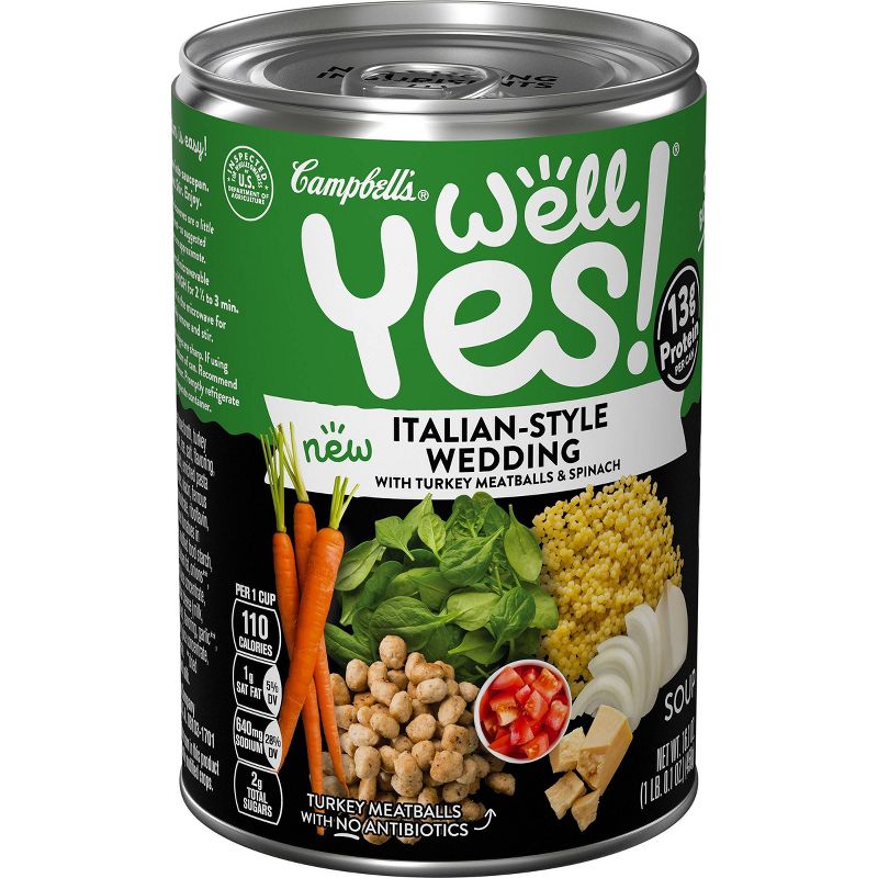 Campbell's Well Yes! Italian-Style Wedding Soup - 16.1oz
