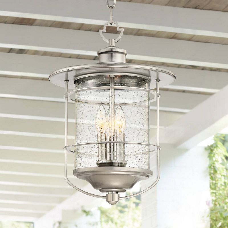 Bel Air Lighting Outdoor Hanging Pendant Black