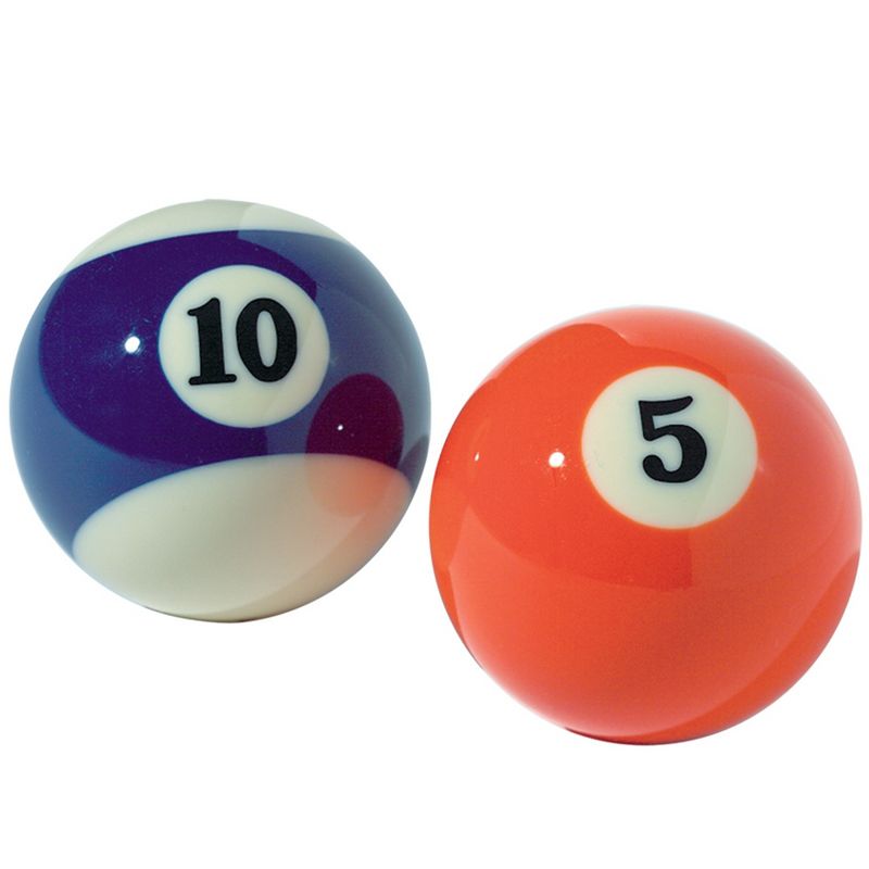 Viper High Quality Solid Resin Billiard Master Complete 2.25 Inch Regulation Sized Traditional 16 Pool Ball Set