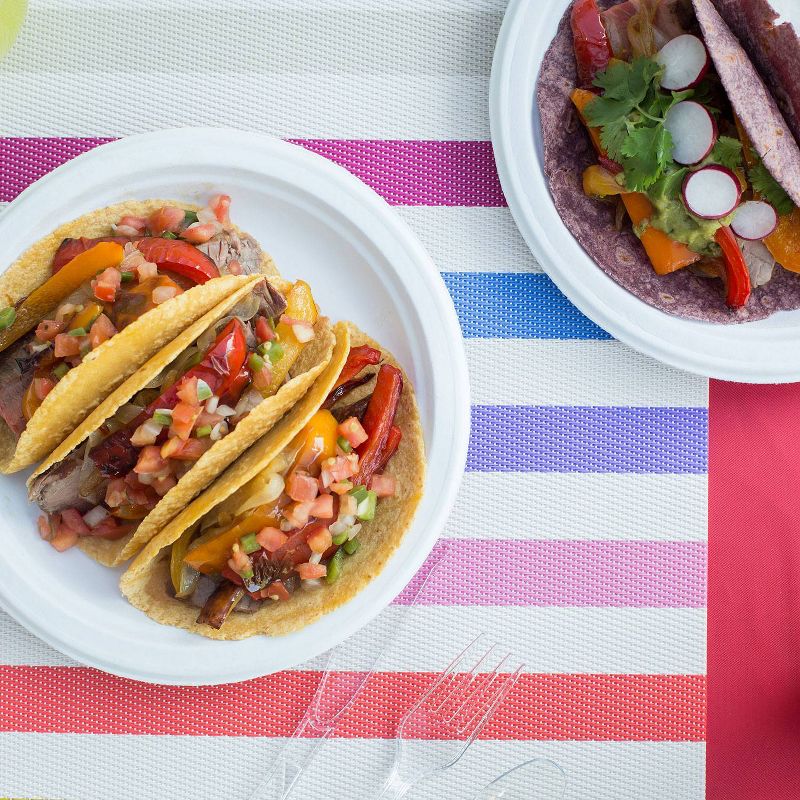 Chinet Lunch Plates Classic White - 120ct