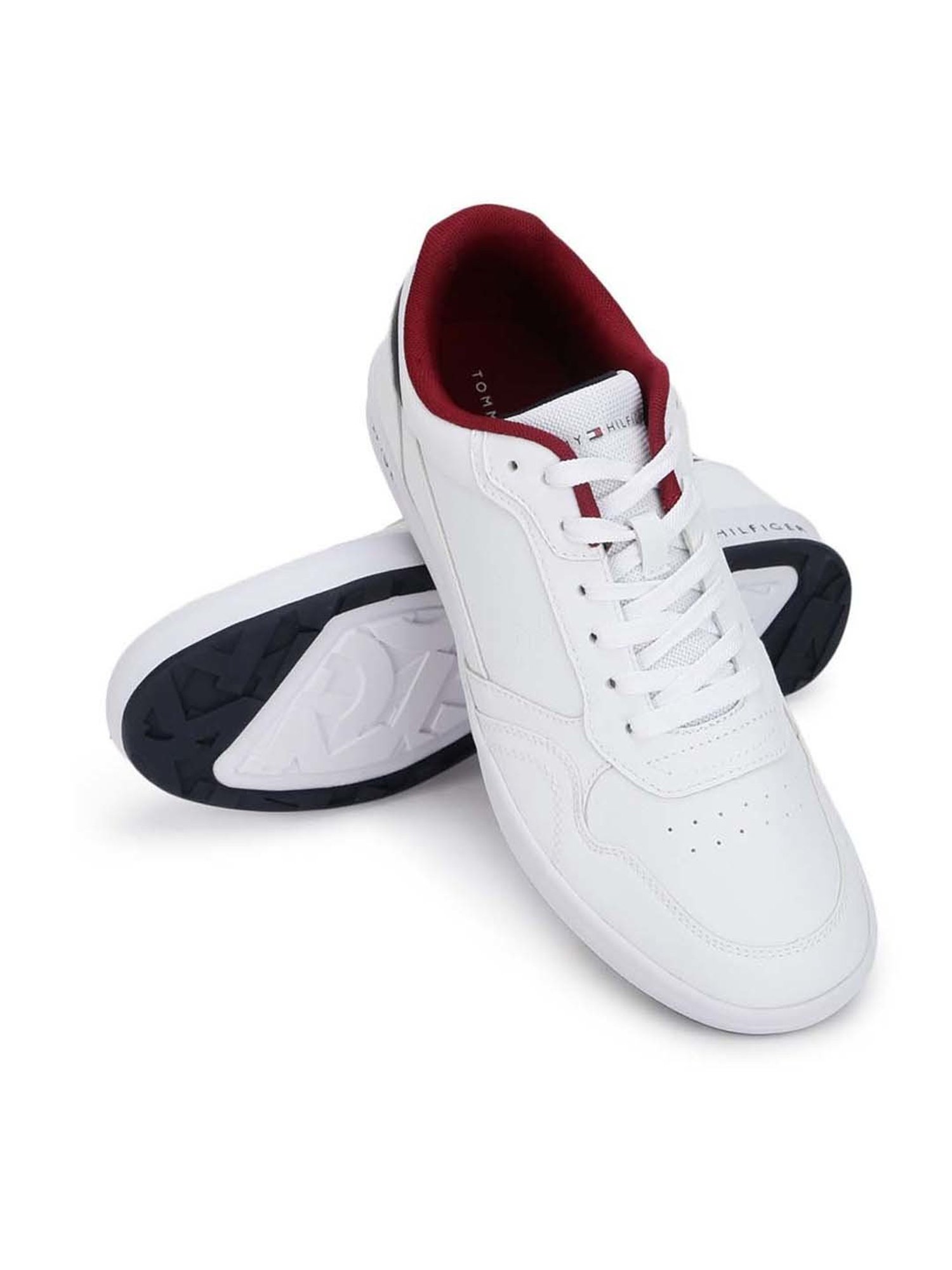 Tommy Hilfiger Men's Modern Cup White Sneakers