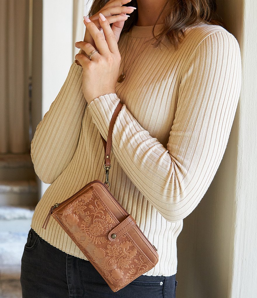 The Sak Iris Large Smartphone Convertible Crossbody Wristlet