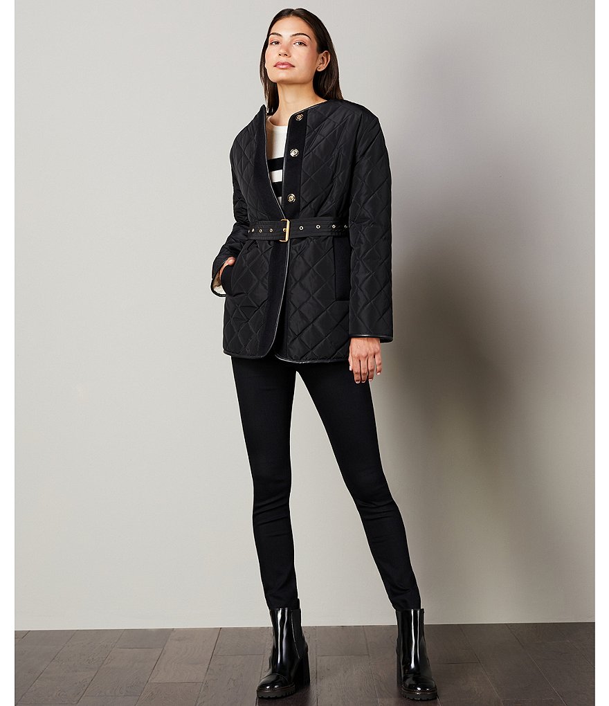 See By Chloe Mallory Leather Block Heel Lug Sole Chelsea Booties