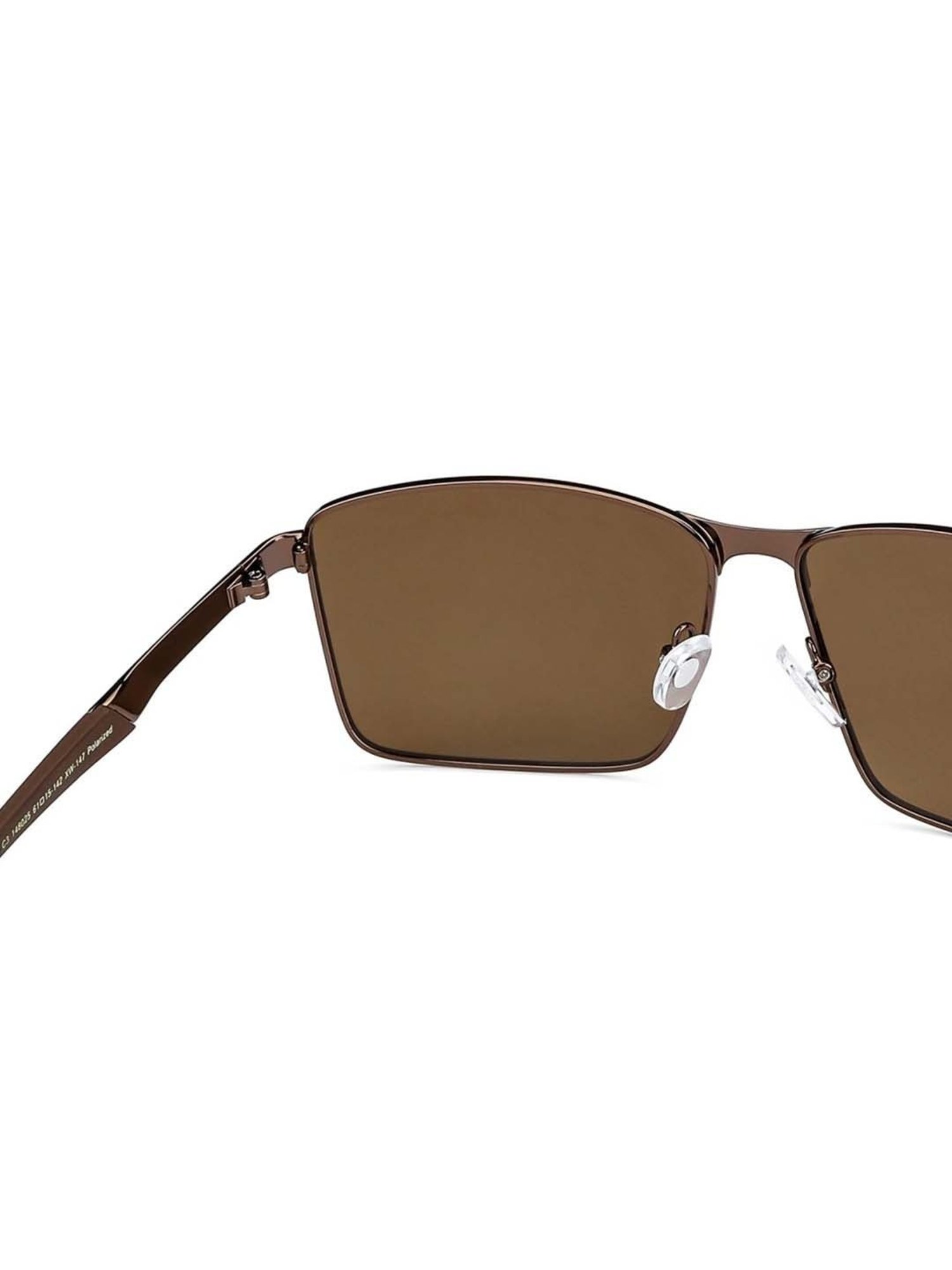 Vincent Chase by Lenskart VC S13969 Brown Square Sunglasses