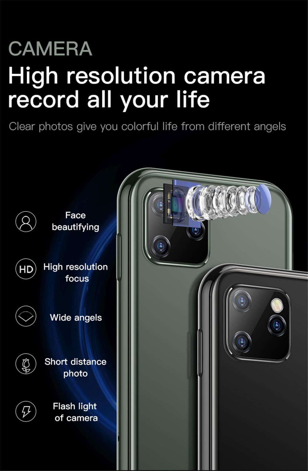 Super Mini  XS11 SmartPhone 1GB RAM 8GB ROM 2.5 Inch MT6580A Quad Core Android 6.0 1000mAh 2.0MP Small Pocket Mobile phone