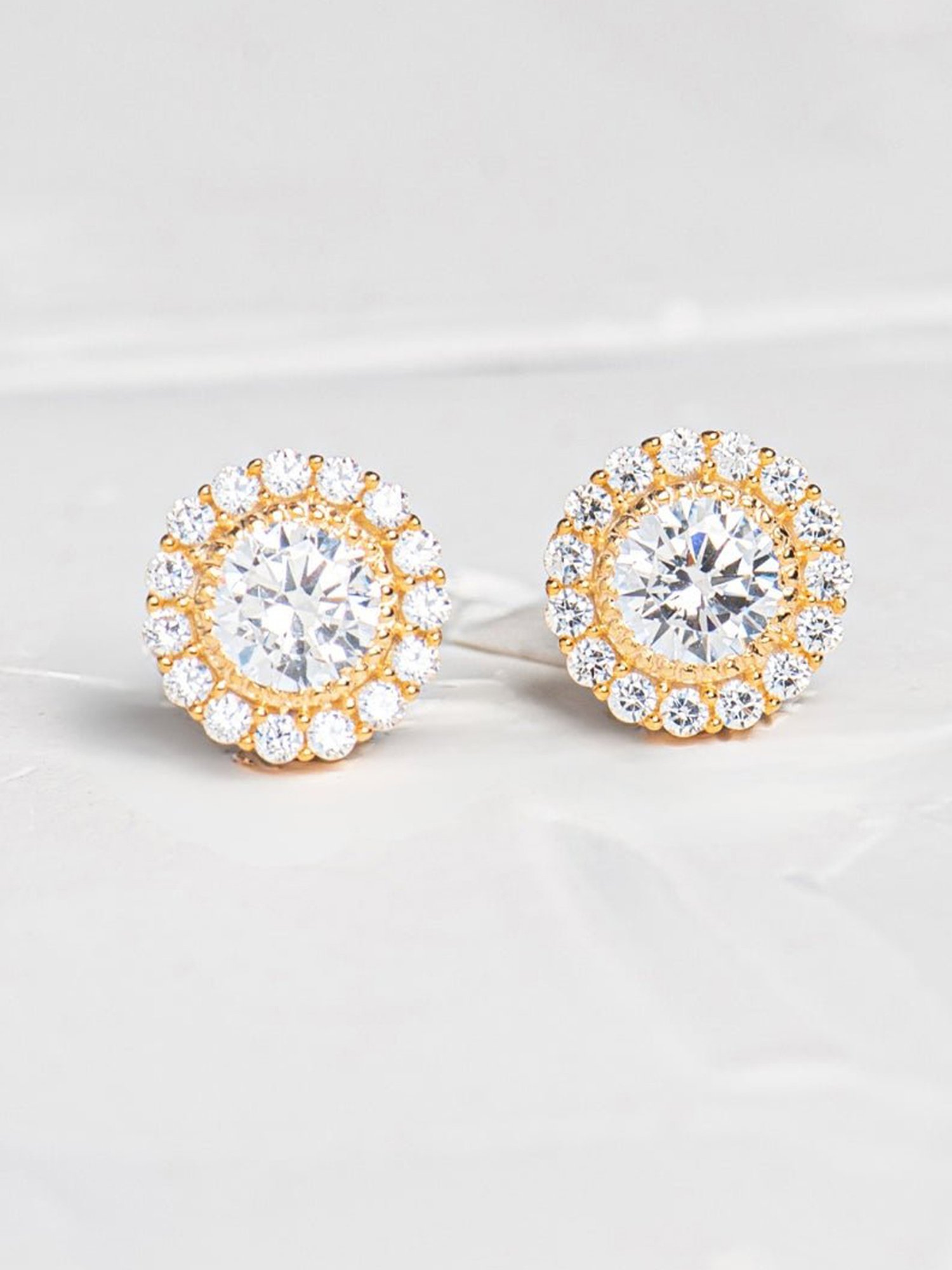 Clara 92.5 Sterling Silver Maude Earrings for Women