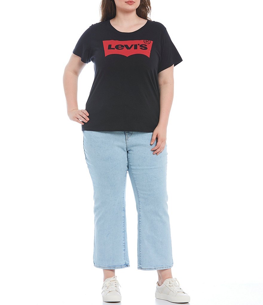 Ruby Rd. Plus Size Super Soft Stretch Denim Straight Leg Jeans