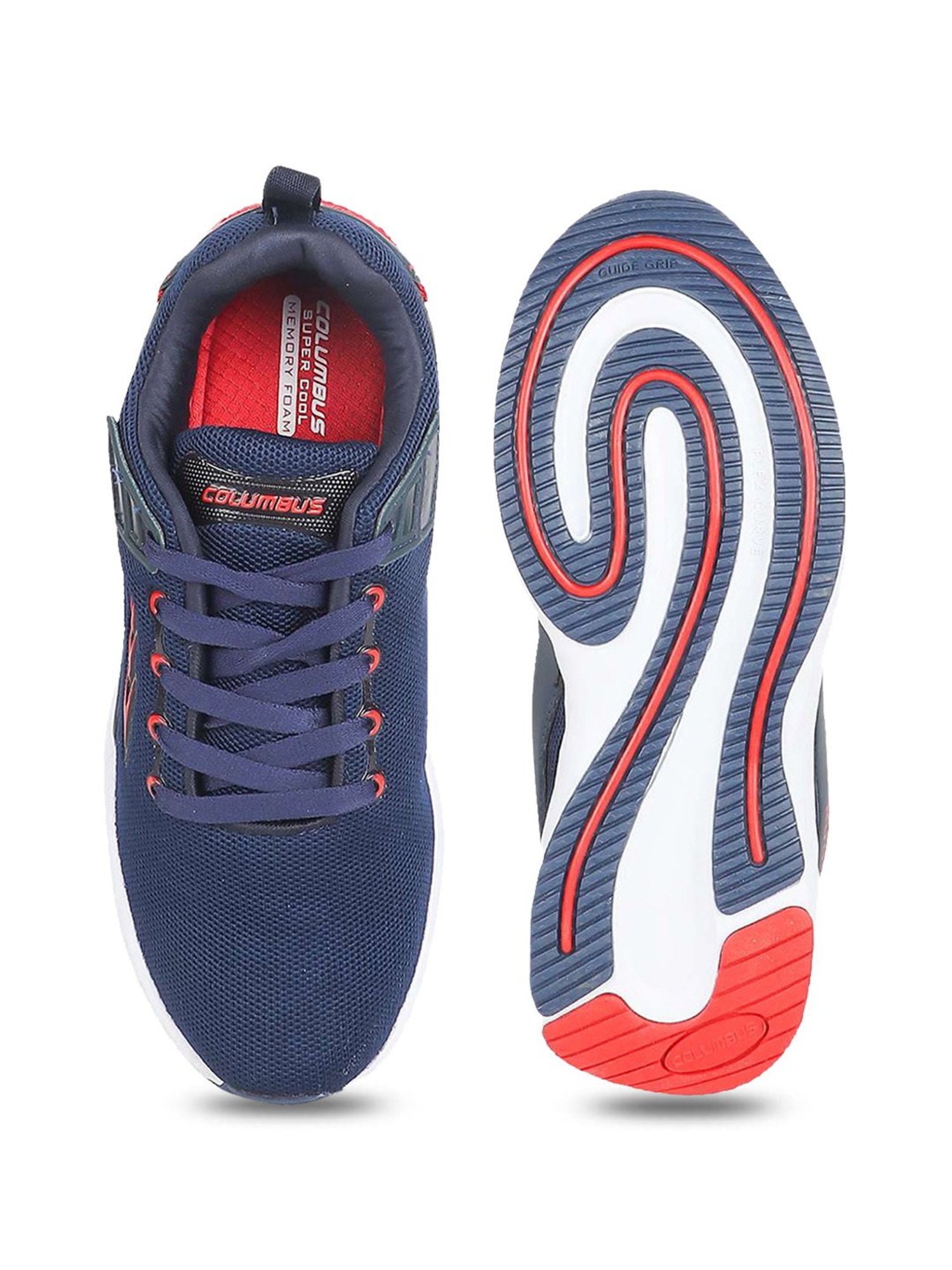 Columbus Men's Blue Running Shoes