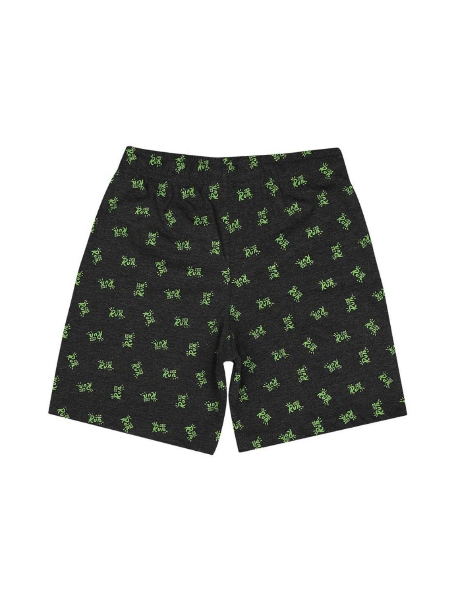 Proteens Kids Grey Printed Shorts