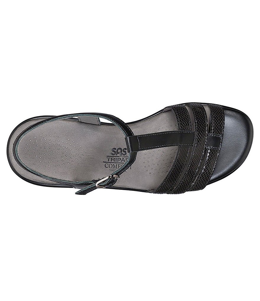 SAS Capri Snake Print Comfort Sandals