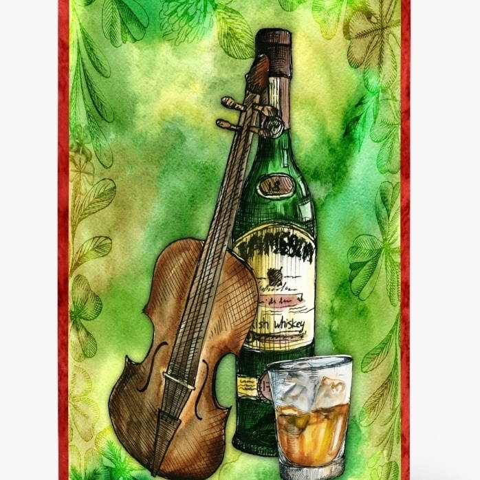 Portuguese Water Dog Mouse Pad / Hot Pad / Trivet