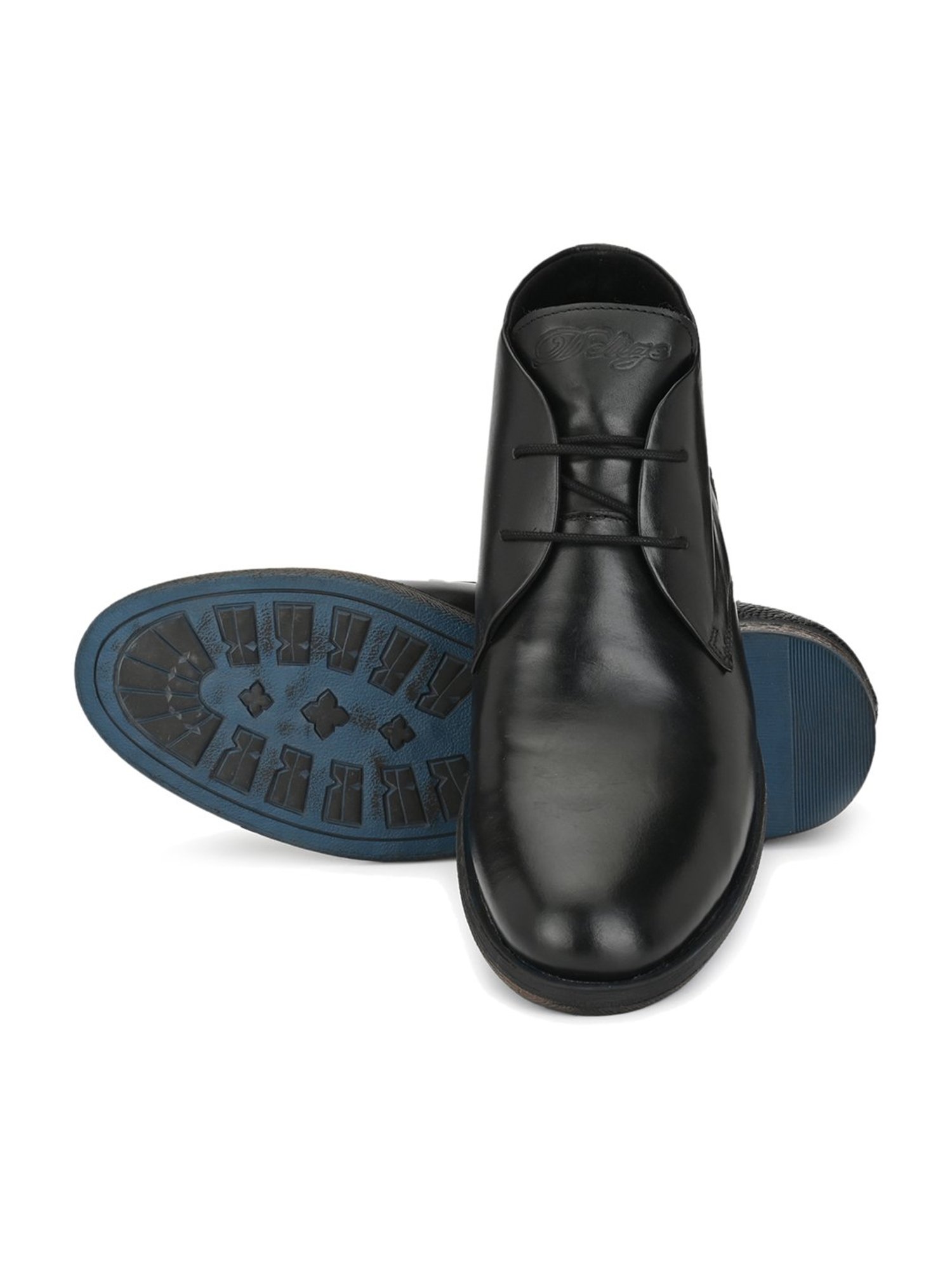 Delize Black Chukka Boots
