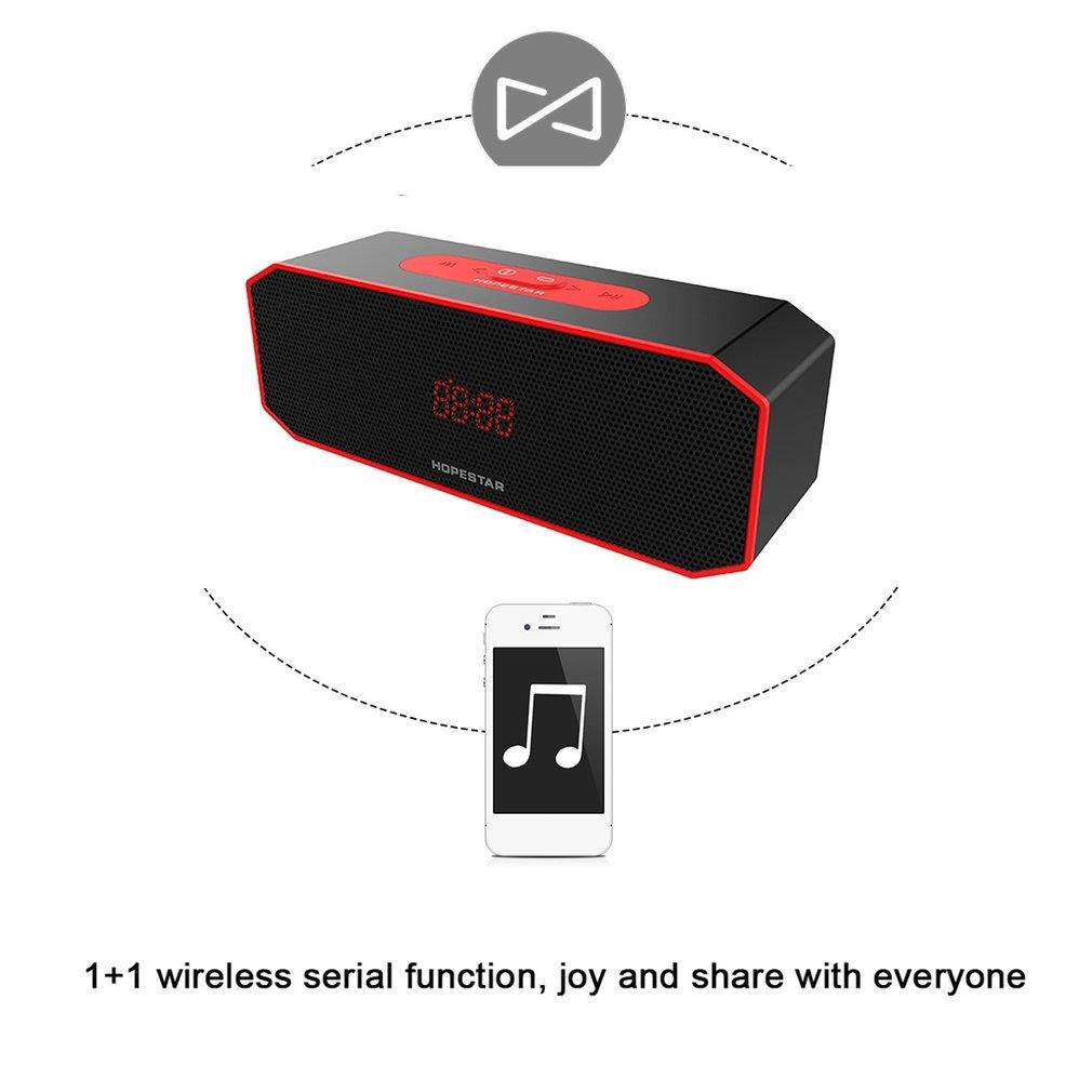 HOPESTAR P8 Portable Wireless Bluetooth Speaker Music Player Power Bank