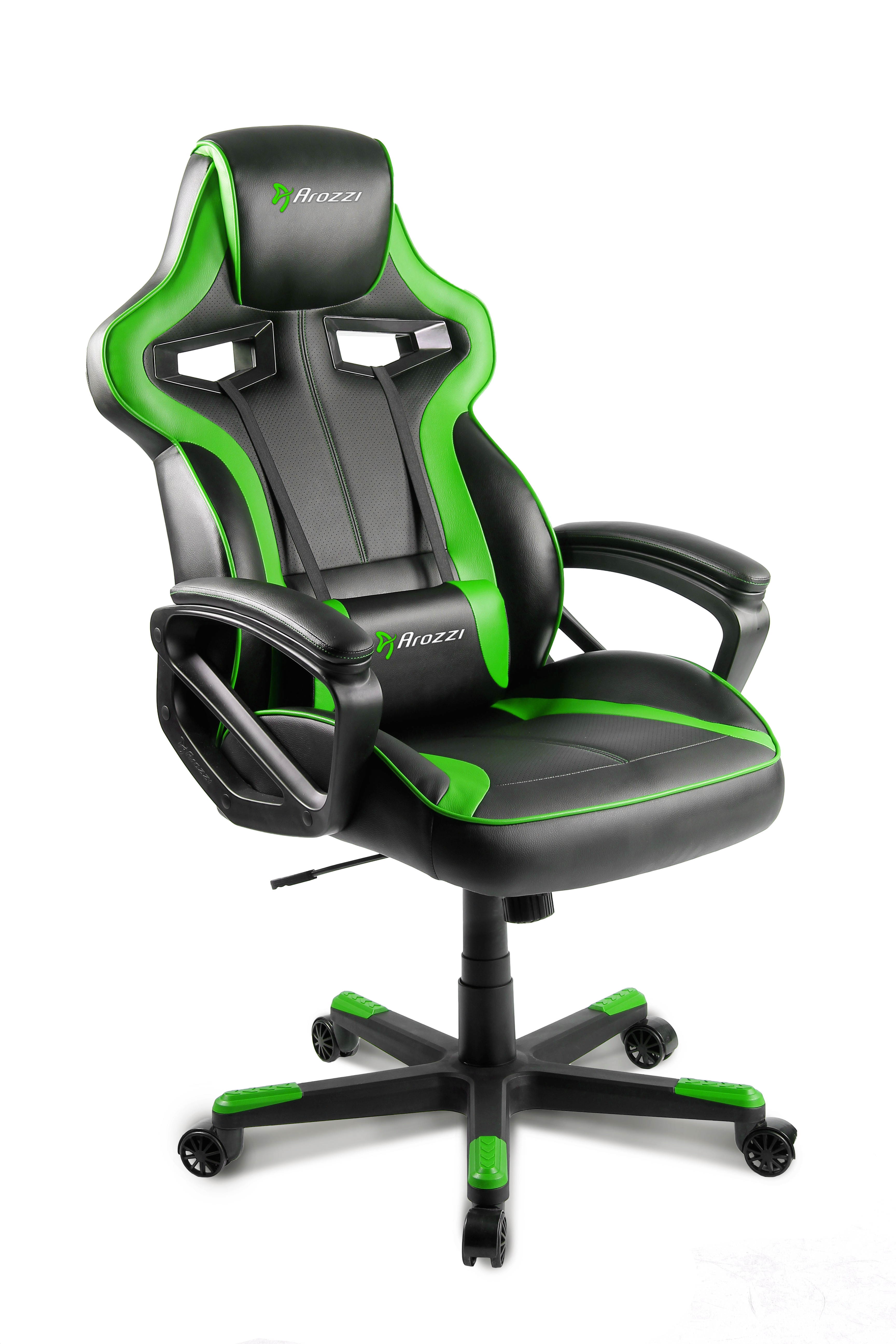 Arozzi Milano Enhanced Gaming Chair - Green