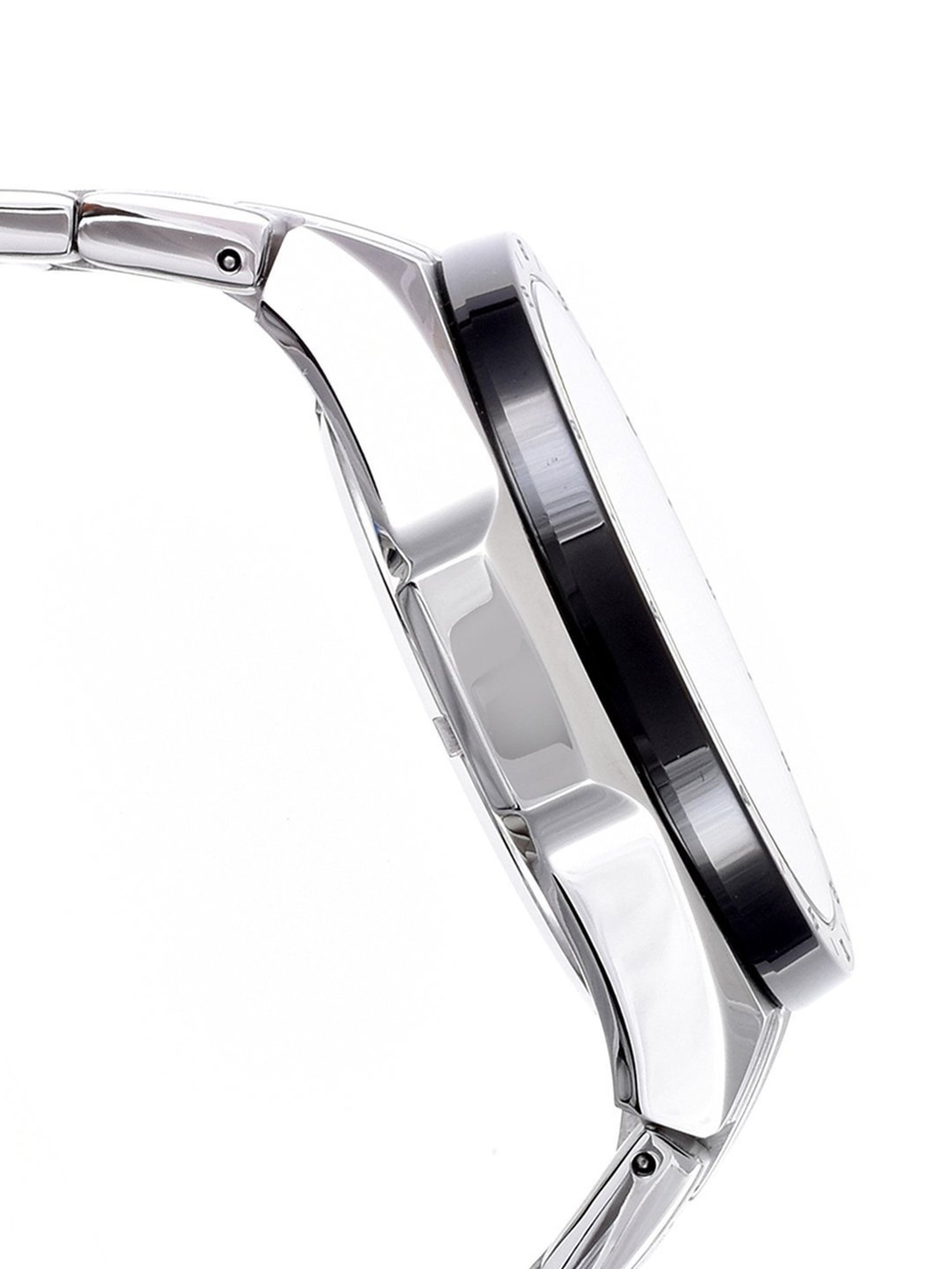 Casio EDifice EQS-920DB-1AVUDF Black Analog Dial Silver Stainless Steel Band Men's Watch EX487