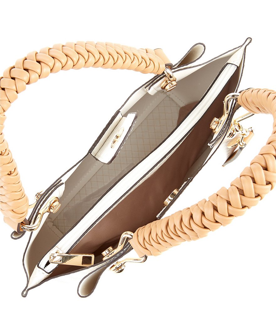 ALDO Gloadith Colorblock Woven Tote Bag