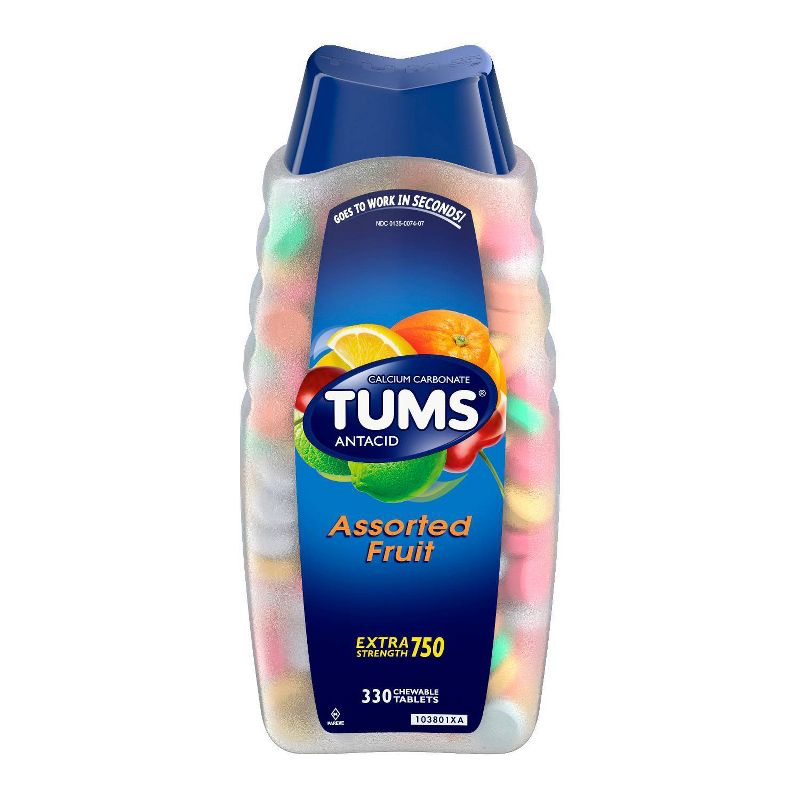 Tums Antacids Tablets - Tropical Fruit - 330ct