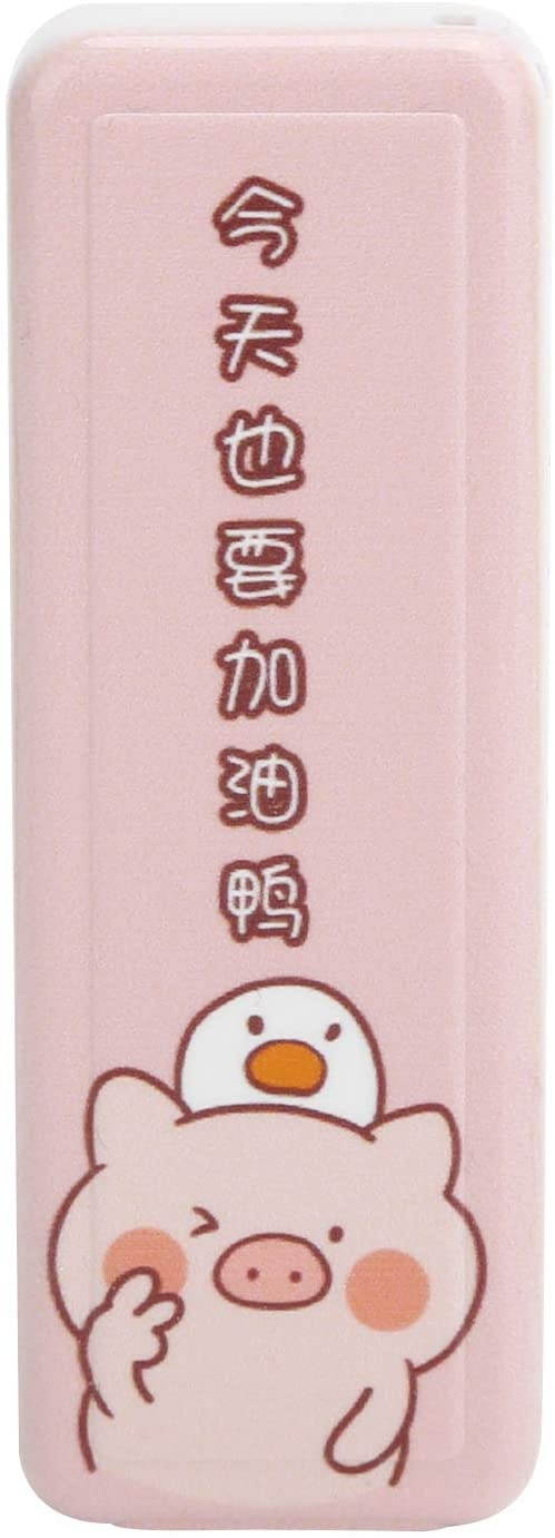 01 U Disk, Portable Flash Disk Flash Disk USB Flash Drive for Office for School for Home for Car(Refueling Duck, 32GB)