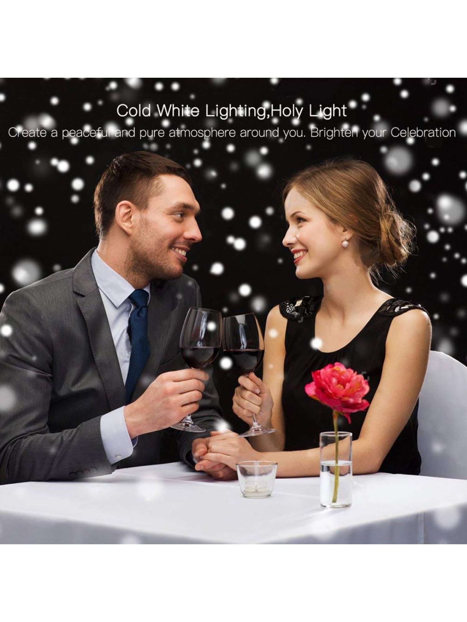 XERGY 10 m USB Powered 100 LED s Waterproof String Light for Indoor/Outdoor Decoration (Cool White)