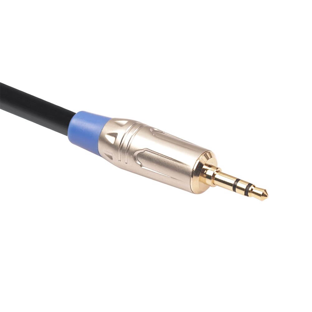 Male Audio Cable 6.35 to 3.5 1/4 Male TRS to 1/8 Cord Microphone Mixer TRS Stereo Audio Cable for Amplifier Mixer (1pcs)