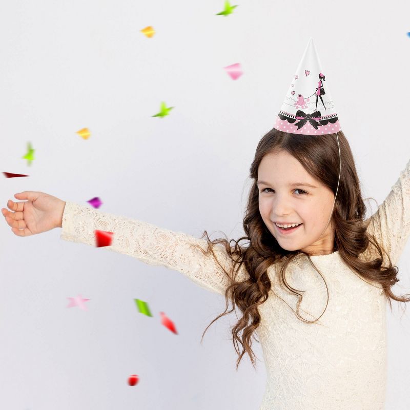 24ct Party in Paris Hats Pink