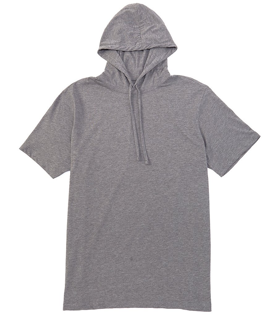 Roundtree & Yorke Soft Washed Short-Sleeve Solid Hoodie