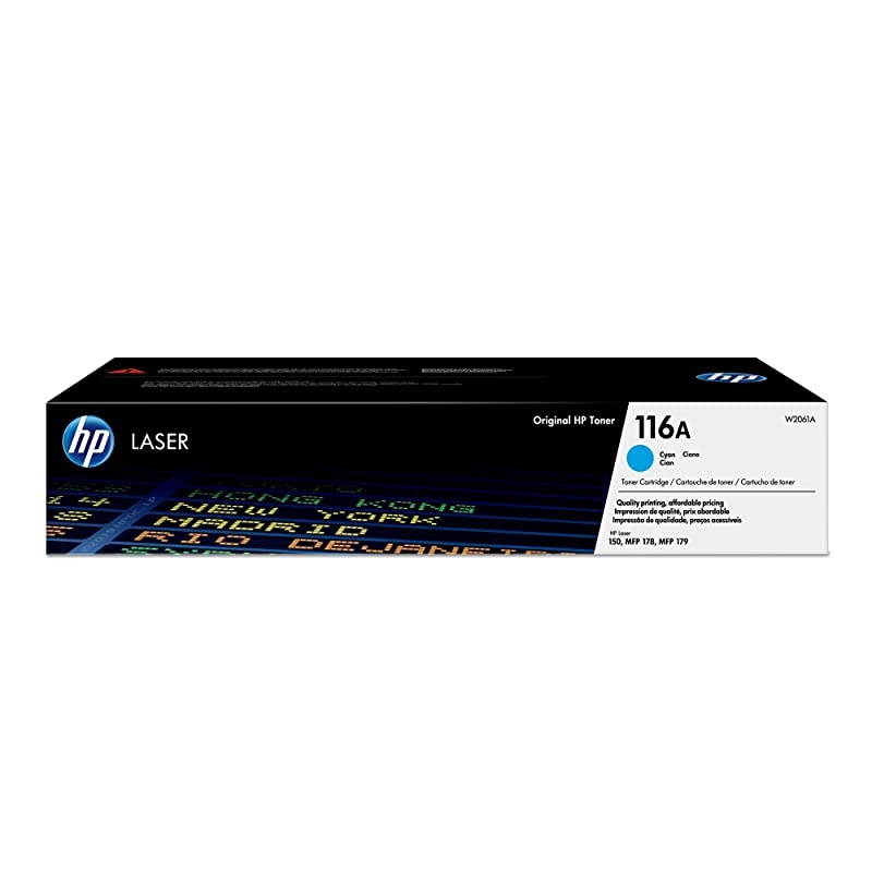 116A | W2061A | Toner Cartridge | Cyan