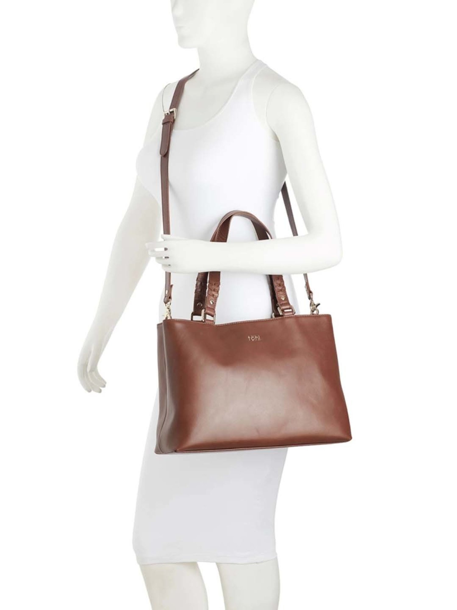 ZOUK Kashmir Blooms Classic Multicolor Printed Medium Handbag